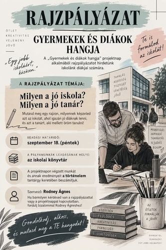 „Diákok hangja!” rajzpájázat